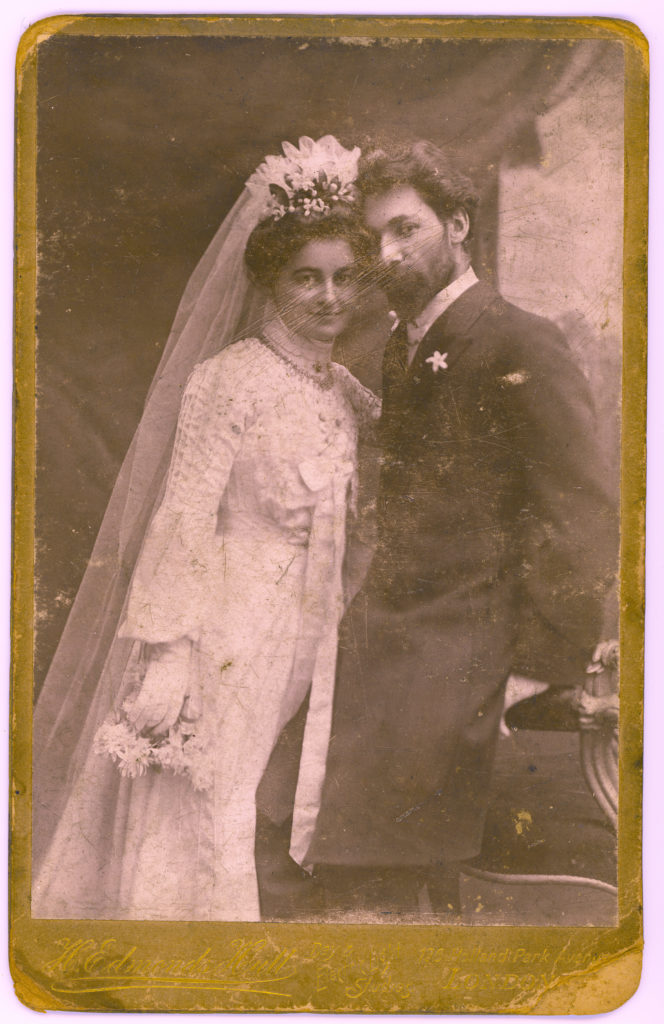 marriage Yevnik Arakelian and Aram Nercessian